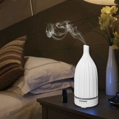 Harga yang pantas Hot Selling 120ml Elegant Home Quiet Oil Diffuser Aroma Keramik Aroma Aroma Diffuser Ultrasonik Keramik Aroma Diffuser on line