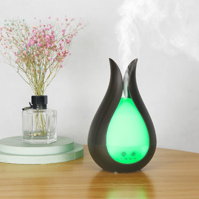 Harga yang pantas HOMEFISH 200ml Wood Grain Humidifier Aromaterapi Aroma Diffuser Minyak Esensial on line
