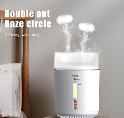 Harga yang pantas HOMEFISH H2O Cloud Mist Air Jellyfish Humidifiers Ruang Aroma Oil Diffuser 480ml on line