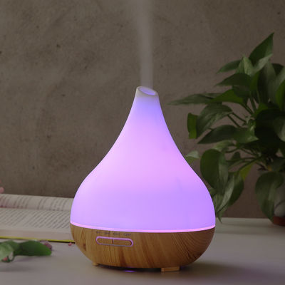 HOMEFISH 400ml Diffuser Minyak Esensial Diffuser Aroma Kayu OEM ODM