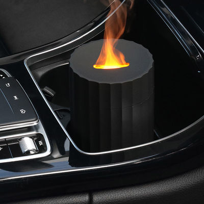 Harga yang pantas HOMEFISH Rumah Tangga Portable Aroma Diffuser Flame Car Diffuser Humidifier 100ml on line