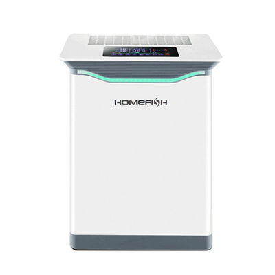 Harga yang pantas Homefish Oem Purifier Cadr 410M3/H Pm2.5 Uv C Cahaya Pembersih Udara Cerdas Mesin Cuci Ionisator Scrubber Wifi Pembersih Udara Komersial on line