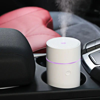 HOMEFISH Button Control USB Colorful Humidifier Mesin Aromaterapi 80ml