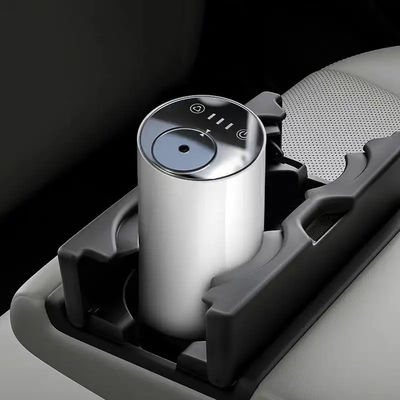 Harga yang pantas HOMEFISH Portable Waterless Nebulizer Car Aroma Diffuser Dengan Smart Touch Screen on line