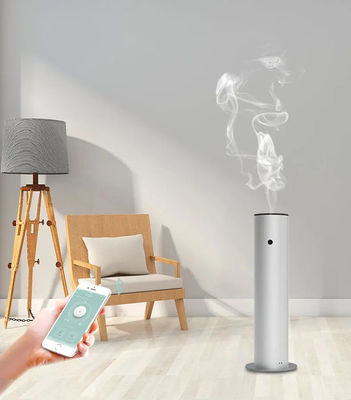Harga yang pantas HOMEFISH Cold Atomizing Pure Oil Perfume Machine 500ML Floor Mounted Aroma Diffuser WIFI Aroma Diffuser untuk Hotel Lobby on line