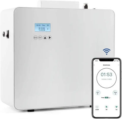 Harga yang pantas WIFI Kontrol Cerdas Diffuser Minyak Esensial 800ML Kapasitas Besar Hotel Komersial Airless Diffuser Aroma Listrik on line