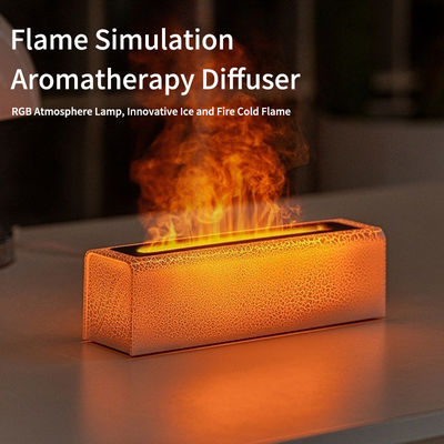 Beli Simulasi Api Lava Aromaterapi Diffuser Humidifier dengan Atmosphere Light online manufacture