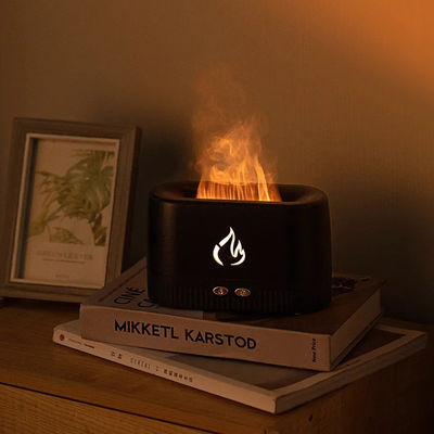 Harga yang pantas HOMEFISH Efek Api Ultrasonik Aroma Humidifier Aromaterapi 230ML on line