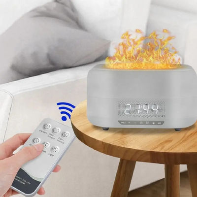Harga yang pantas HOMEFISH DC 24V Night Light Flame Effect Humidifier Dengan Bluetooth on line