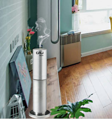 Dispenser penyegar udara portabel mesin berdiri sendiri Dispenser aroma otomatis untuk area kecil