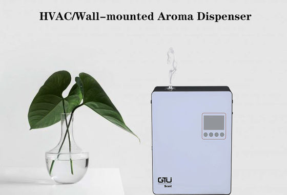 Wall Mounted Hotel Aroma Diffuser HVAC Wewangian Komersial Dengan Desain Mesin Cantik
